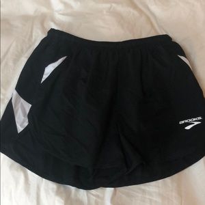 Brooks Black Running Shorts